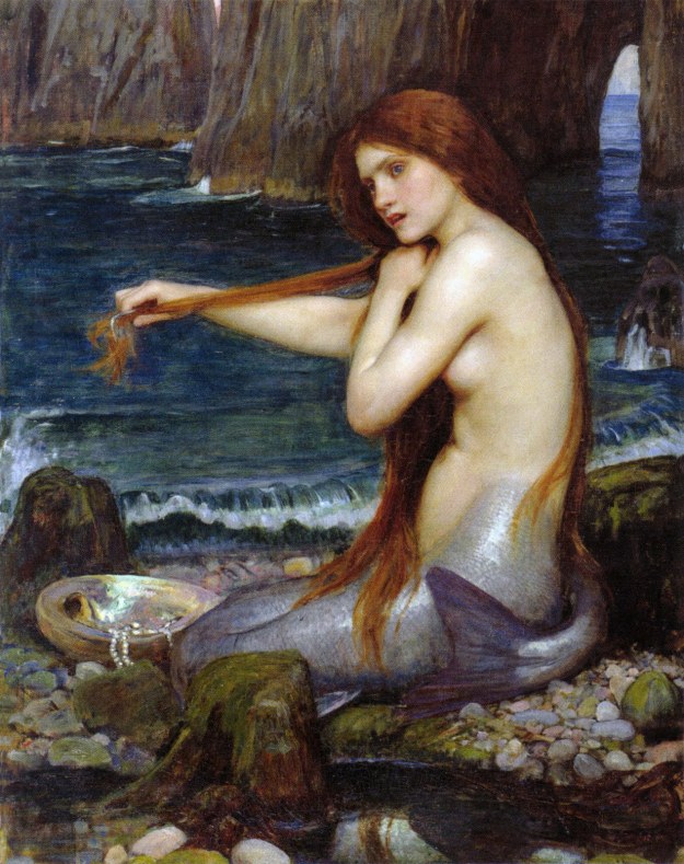 A Mermaid, John William Waterhouse.